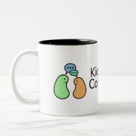 腎臓ドナーの会話マグ ツートーンマグカップ