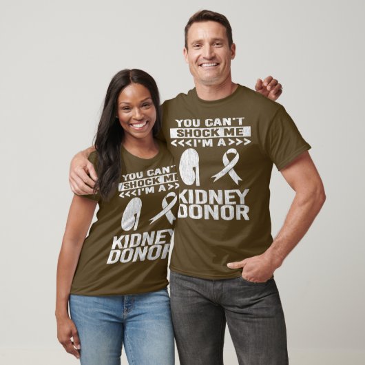 腎臓ドナー 腎臓レシピエント 透析 寄付 Tシャツ (ユニセックス)