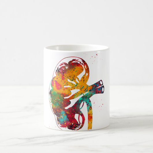 腎臓切除術 コーヒーマグカップ (中央)