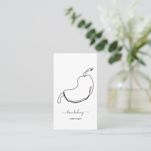 腎臓医腎科医 名刺 (スタンド正面)