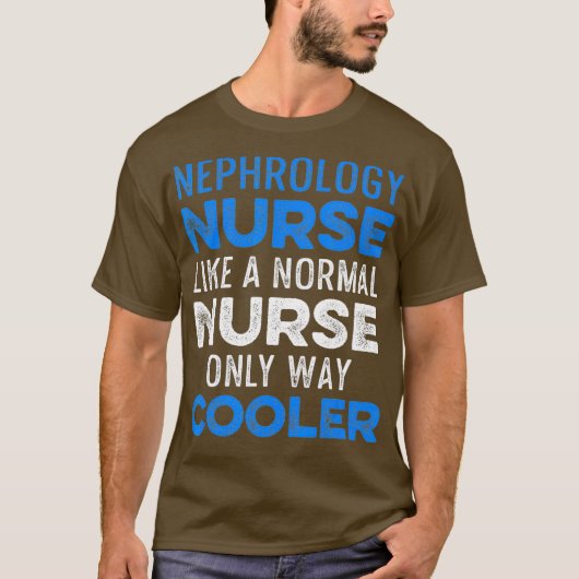 腎臓学ナース透析看護RN _60 Tシャツ (正面)