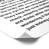 腎臓学者 ポスター (角)