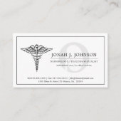 腎臓学者 | 腎ミニマル記号 名刺 (正面)