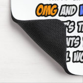 腎臓学者…OMG WTFロール マウスパッド (コーナー)