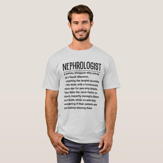 腎臓学者 Tシャツ (正面フル)