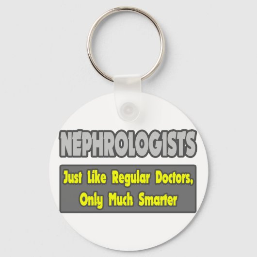 腎臓学頭が切れる者… キーホルダー (正面)