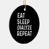 腎臓技術腎臓病患者への透析ギフト セラミックオーナメント (右)