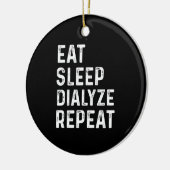 腎臓技術腎臓病患者への透析ギフト セラミックオーナメント (左)