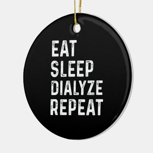 腎臓技術腎臓病患者への透析ギフト セラミックオーナメント (左)
