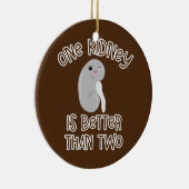 腎臓月臓臓臓臓臓臓移植手術ナース セラミックオーナメント (右)