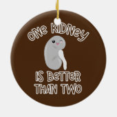 腎臓月臓臓臓臓臓臓移植手術ナース セラミックオーナメント (裏面)