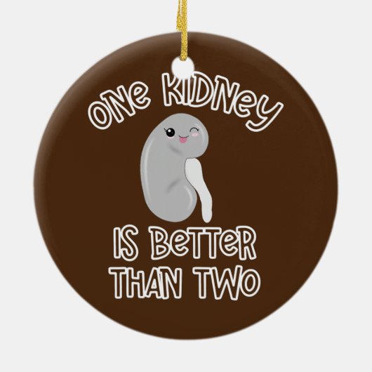腎臓月臓臓臓臓臓臓移植手術ナース セラミックオーナメント (裏面)