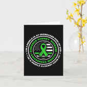 腎臓病が一つしかない女性を過小評価する カード (黄色い花)