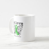 腎臓病の認識度を信じて下さい コーヒーマグカップ (正面左)