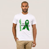 腎臓病の認識度 Tシャツ (正面フル)