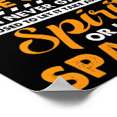 腎臓病ギフト – 腎癌を与え決して上昇させない ポスター (角)