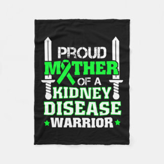 腎臓病戦士Ckd認識度Mの母 フリースブランケット