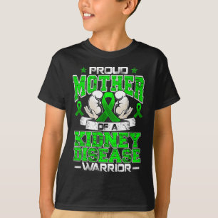 腎臓病戦士Ckd認識度Mの母 Tシャツ