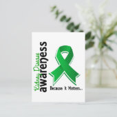 腎臓病認識度5 ポストカード (スタンド正面)