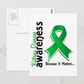 腎臓病認識度5 ポストカード (正面/裏面)