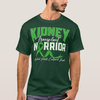 腎臓移植の戦士の腎臓病パット Tシャツ