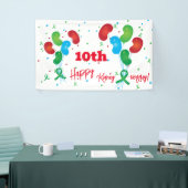 腎臓移植周年記念パーティーバナー 横断幕 (トレードショー)