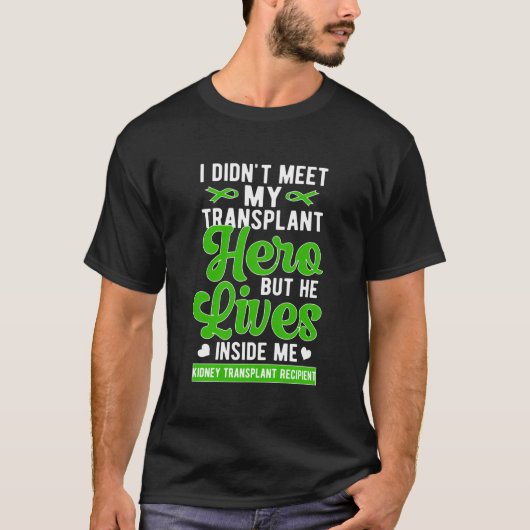 腎臓移植後回復 Tシャツ (正面)
