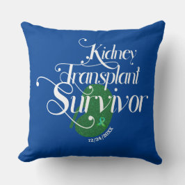 腎臓移植生存者装飾用クッション クッション