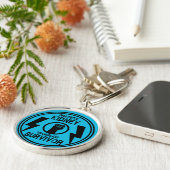 腎臓移植生存者 キーホルダー (側面)