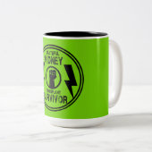 腎臓移植生存者 ツートーンマグカップ (正面右)