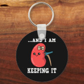 腎臓移植腎臓病3 キーホルダー (正面)