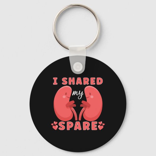 腎臓移植腎臓病 キーホルダー (正面)