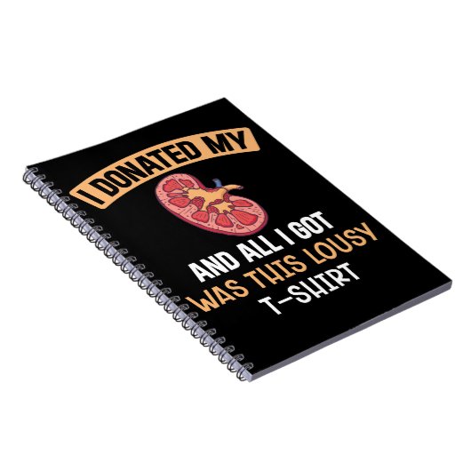 腎臓移植臓器の体液 ノートブック (右側)