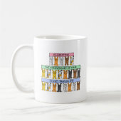 腎臓移植記念日おめでとう コーヒーマグカップ (左)