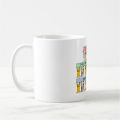 腎臓移植記念日おめでとう コーヒーマグカップ (左)