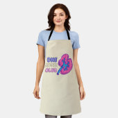 腎臓移植1本クラブ エプロン (着用した状態)