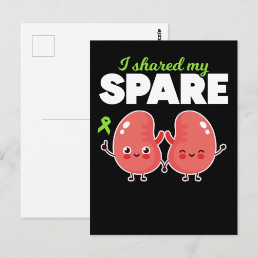 腎臓移植 ポストカード (正面/裏面)