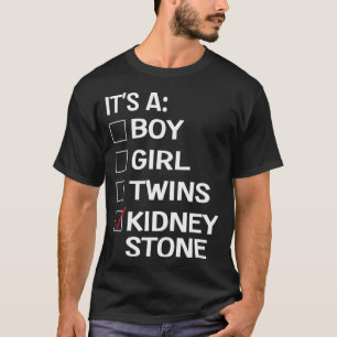 腎臓結石ミームの泌尿器系ジョークを克服した人 Tシャツ