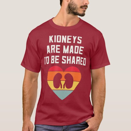 腎臓臓移植腎臓学ナース Tシャツ (正面)