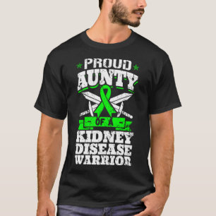 腎臓誇りを持った病戦士の腎臓の戦争の心配 Tシャツ