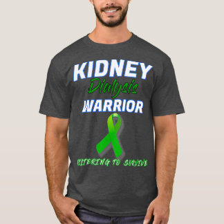 腎臓透析戦士 血液透析 腹膜透析 Tシャツ