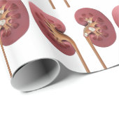 腎臓 ラッピングペーパー (ロールコーナー)