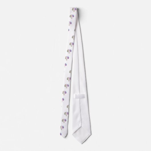 腎解剖学 ネクタイ (裏面)