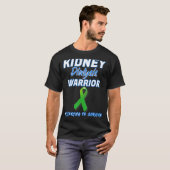 腎透析戦士の血液透析腹膜su tシャツ (正面フル)