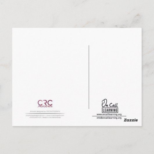 「腎」はがき ポストカード (裏面)