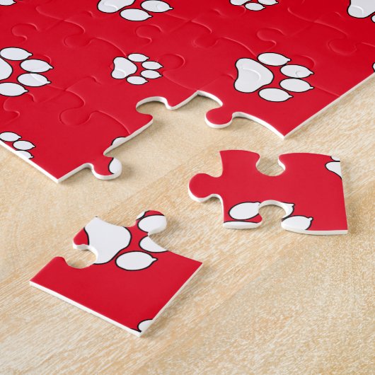 腐ったウェルシュテリア犬の腐った – かわいい ジグソーパズル (側面)