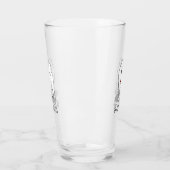 腐ったサモイドッグかわいいおもしろい態度 タンブラーグラス (左)