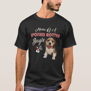 腐ったビーグル犬のママ Tシャツ