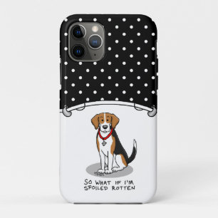 腐ったビーグル（トリカラー3）犬おもしろい iPhone 11 PROケース