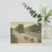 腐った列のロンドンのヴィンテージの郵便料金 ポストカード (スタンド正面)